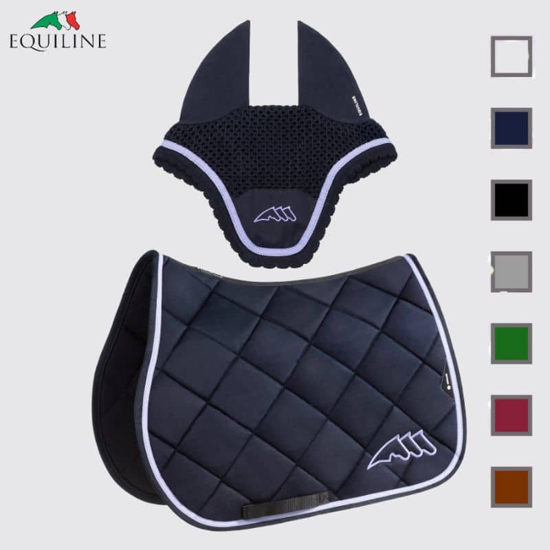 Ensemble Tapis et Bonnet EQCHROMA EC018PB11336 Sellerie Equinoxe Shop Fuveau