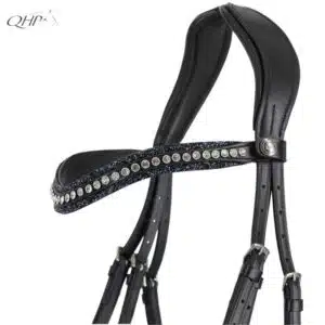 Frontal Skye Noir Bleu Strass et paillettes QHP 2251 Sellerie Equinoxe Shop Fuveau Frontal Skye Noir Bleu Strass et paillettes QHP 2251 Sellerie Equinoxe Shop Fuveau