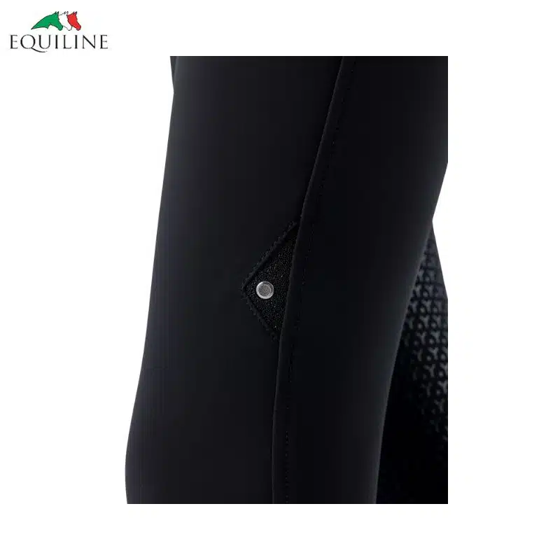 PANTALON CRYSTALEF FULL GRIP noir Femme Equiline EC018PN08605 Sellerie Equinoxe Shop Fuveau