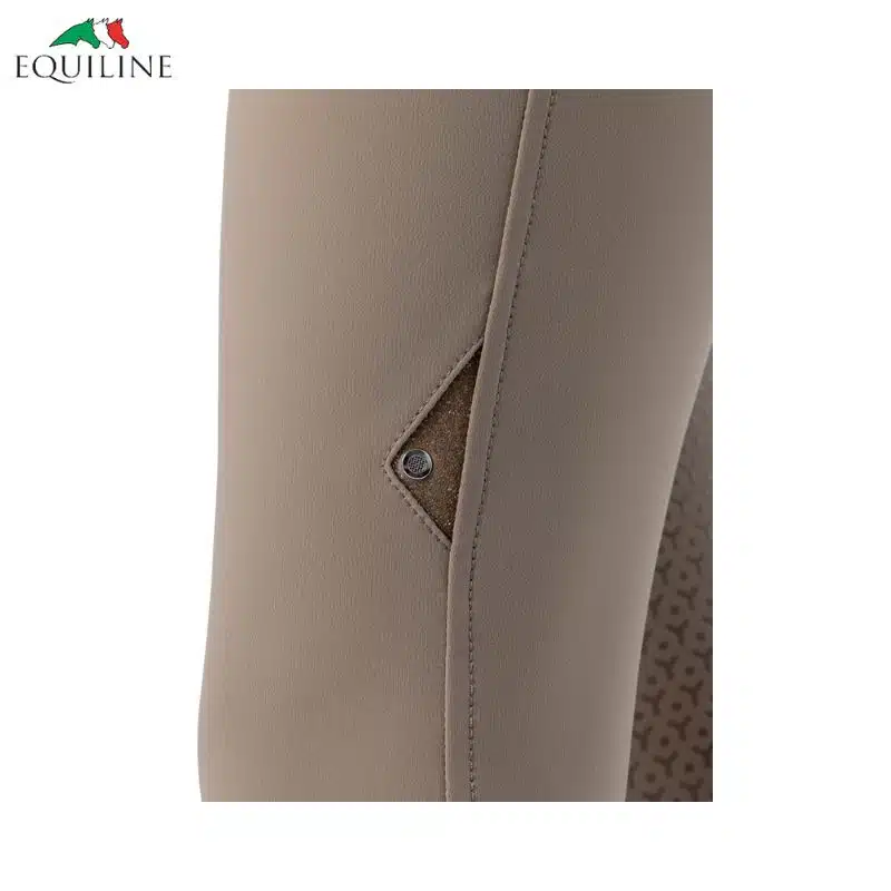 PANTALON CRYSTALEF FULL GRIP taupe Femme Equiline EC018PN08605 Sellerie Equinoxe Shop Fuveau