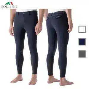 Pantalon d'équitation homme ALBERTK B-MOVE coupe confort blanc Equiline EC018PN08478 Sellerie Equinoxe Shop Fuveau Pantalon d'équitation homme ALBERTK B-MOVE coupe confort blanc Equiline EC018PN08478 Sellerie Equinoxe Shop Fuveau