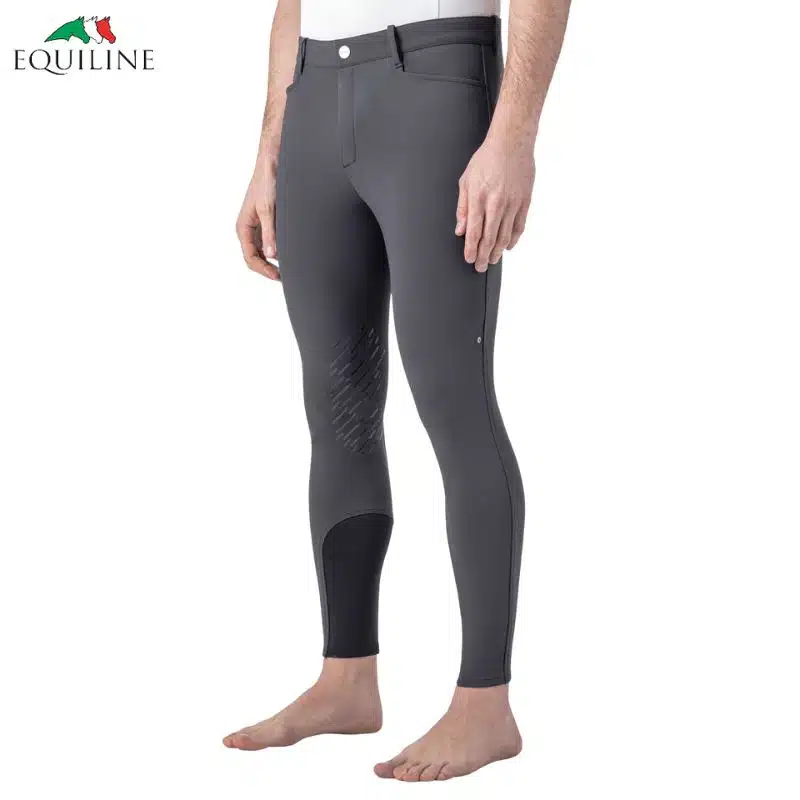 Pantalon d'équitation homme Bartek gris Equiline EC018PN08203 Sellerie Equinoxe Shop Fuveau Pantalon d'équitation homme Bartek gris Equiline EC018PN08203 Sellerie Equinoxe Shop Fuveau