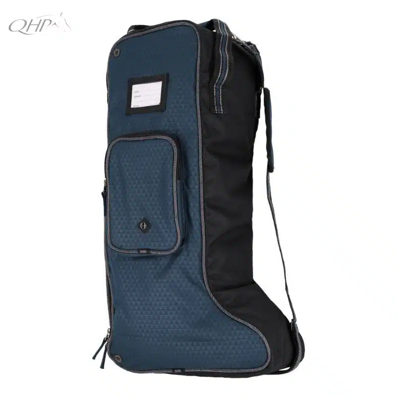 Sac à bottes QHP AW25 canard 5589 collection Sellerie Equinoxe Shop Fuveau
