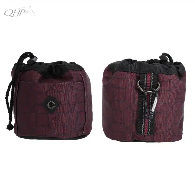 Sac à récompenses QHP AW25 5590 prune collection Sellerie Equinoxe Shop Fuveau