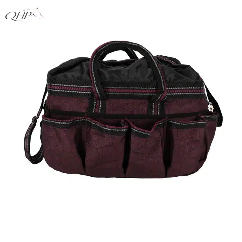 Sac de pansage QHP 5588 prune collection Sellerie Equinoxe Shop Fuveau