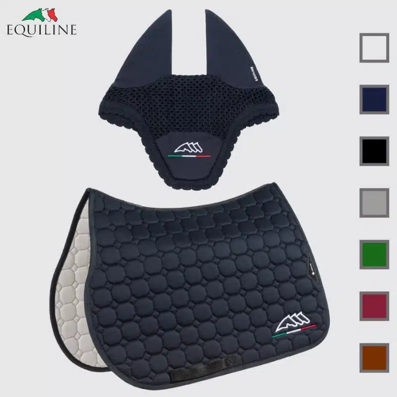 TAPIS DE SELLE OCTAGON EQUILINE EC018PB01010 Sellerie Equinoxe Shop Fuveau