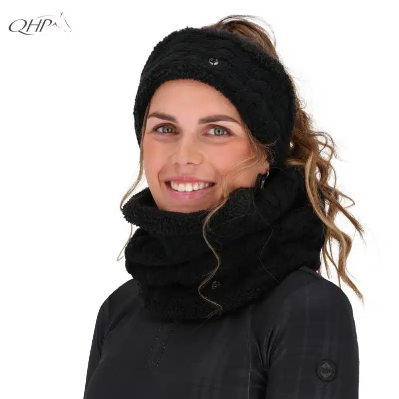 Tour de cou Zahra collection AW25 QHP 8889 Sellerie Equinoxe Shop Fuveau