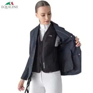 Veste de concours micro perforée COZYC B-MOVE marine Equiline EC018PM08729 Sellerie Equinoxe Shop Fuveau