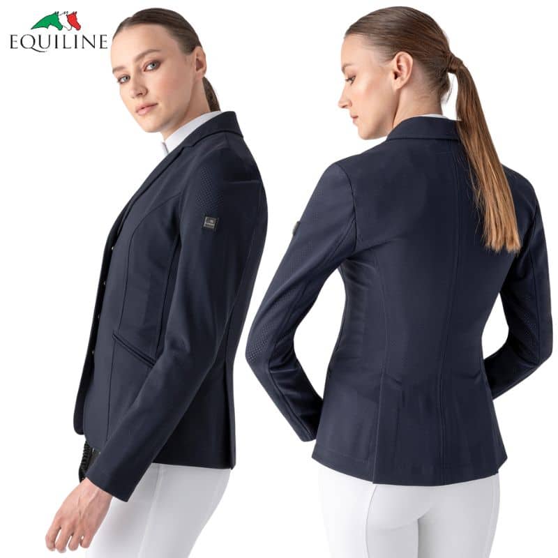 Veste de concours micro perforée COZYC B-MOVE pour femme Equiline EC018PM08729 Sellerie Equinoxe Shop Fuveau
