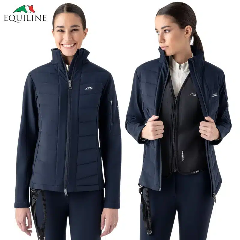 Veste softshell ENTREC Equiline compatible air bag EC018PR09871 Sellerie Equinoxe Shop Fuveau