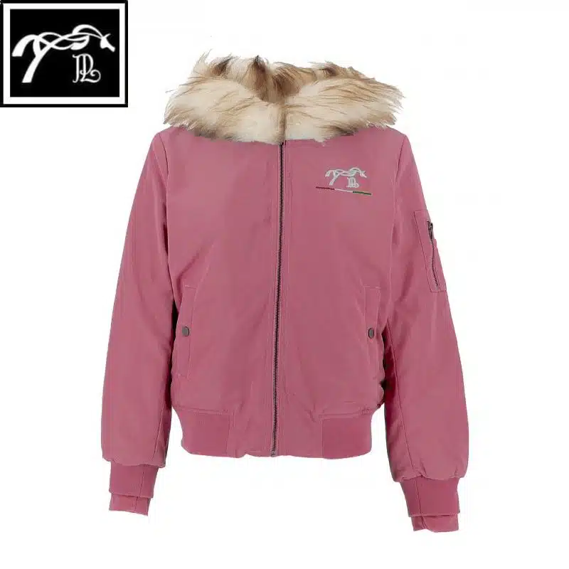 Blouson équitation imperméable femme Step rose Pénélope Store