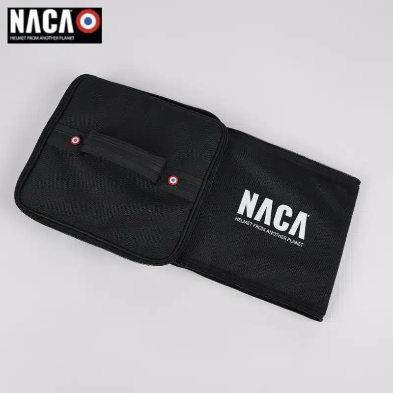 HELMET CASE PHOTON SAC DE RANGEMENT ET DE TRANSPORT NOIR POUR CASQUE NACA Housse de transport casque d'équitation Sellerie Equinoxe
