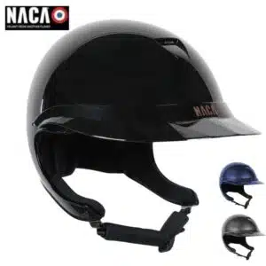 Casque d'équitation NACA Comète XP GLOW sellerie Equinoxe Shop fuveau