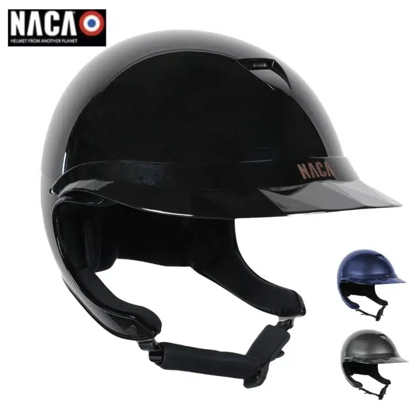 Casque d'équitation NACA Comète XP GLOW sellerie Equinoxe Shop fuveau