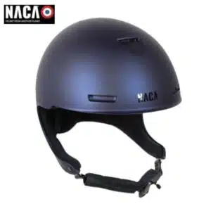 Casque d'équitation NACA Comète XP mat seul marine sellerie Equinoxe Shop fuveau