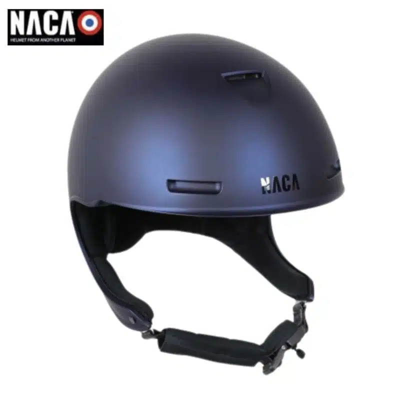 Casque d'équitation NACA Comète XP mat seul marine sellerie Equinoxe Shop fuveau