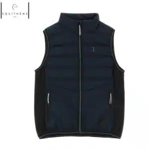 Gilet d'équitation chauffant Sasha marine EQUITHÈME 981004 kaki Sellerie Equinoxe Shop Fuveau