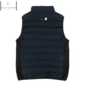 Gilet d'équitation chauffant Sasha marine dos EQUITHÈME 981004 kaki Sellerie Equinoxe Shop Fuveau