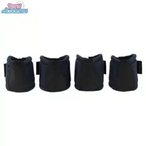 Mini-guêtres et protège-boulets bleu marine pour peluche PONY ACADEMY EQUITHEME 901424 Sellerie Equinoxe Shop Fuveau