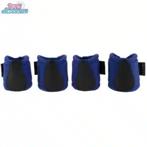 Mini-guêtres et protège-boulets bleu roi pour peluche PONY ACADEMY EQUITHEME 901424 Sellerie Equinoxe Shop Fuveau