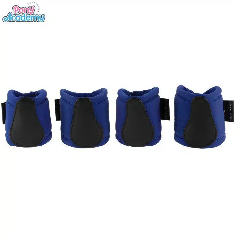 Mini-guêtres et protège-boulets bleu roi pour peluche PONY ACADEMY EQUITHEME 901424 Sellerie Equinoxe Shop Fuveau