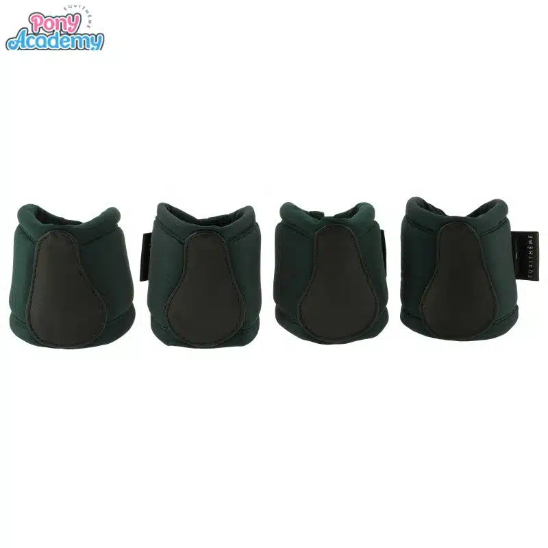 Mini-guêtres et protège-boulets vert foret pour peluche PONY ACADEMY EQUITHEME 901424 Sellerie Equinoxe Shop Fuveau