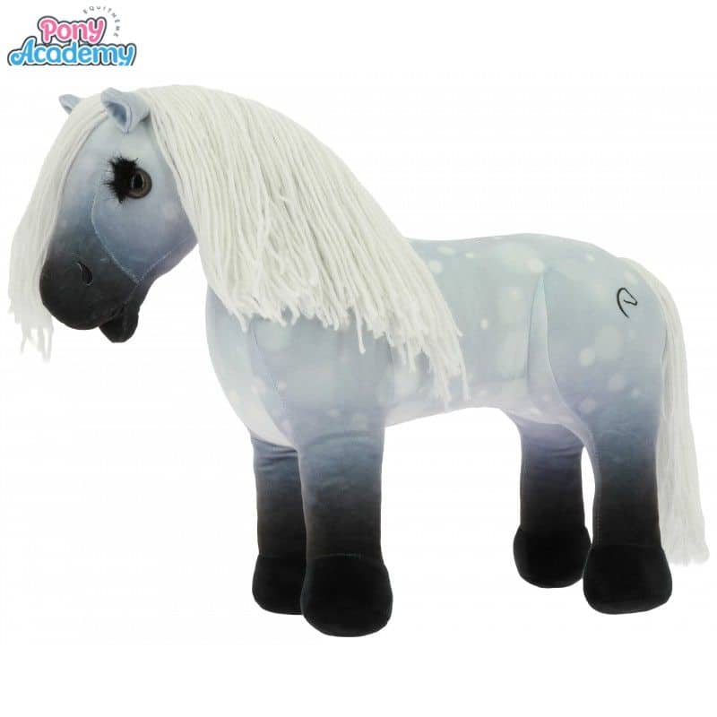 Mini-poney Nuage gris peluche PONY ACADEMY EQUITHEME 901415 Sellerie Equinoxe Shop Fuveau