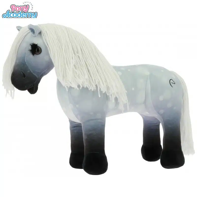 Mini-poney Nuage gris peluche PONY ACADEMY EQUITHEME 901415 Sellerie Equinoxe Shop Fuveau
