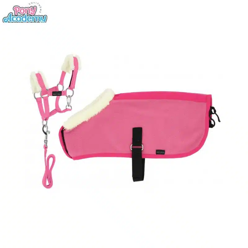 Mini-set licol et couverture polaire rose PONY ACADEMY 901428013 Sellerie Equinoxe Shop Fuveau Mini-set licol et couverture polaire rose PONY ACADEMY 901428013 Sellerie Equinoxe Shop Fuveau