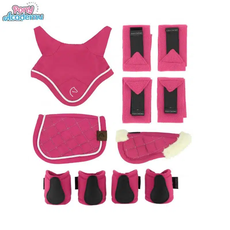 PONY ACADEMY Set de 5 Mini accessoires Rose Sellerie Equinoxe Shop Fuveau PONY ACADEMY Set de 5 Mini accessoires Rose Sellerie Equinoxe Shop Fuveau