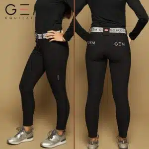 Pantalon d'équitation Cooper noir AW25 Sellerie Equinoxe Shop Fuveau Pantalon d'équitation Cooper noir AW25 Sellerie Equinoxe Shop Fuveau