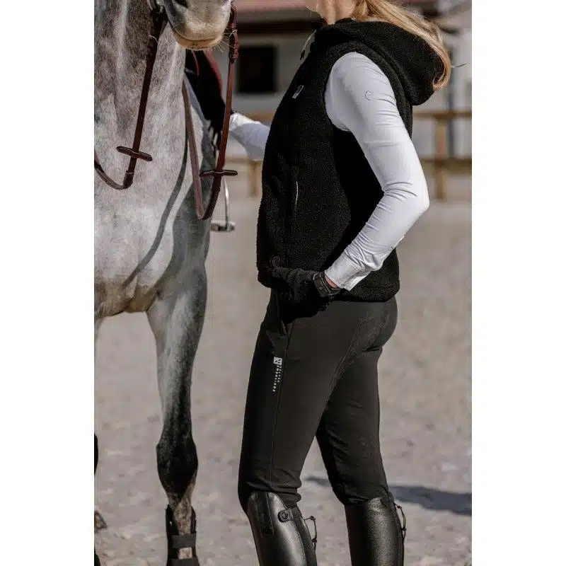 Pantalon d'équitation chauffant Heated Sierra femme EQUITHÈME 981100 Sellerie Equinoxe Shop Fuveau