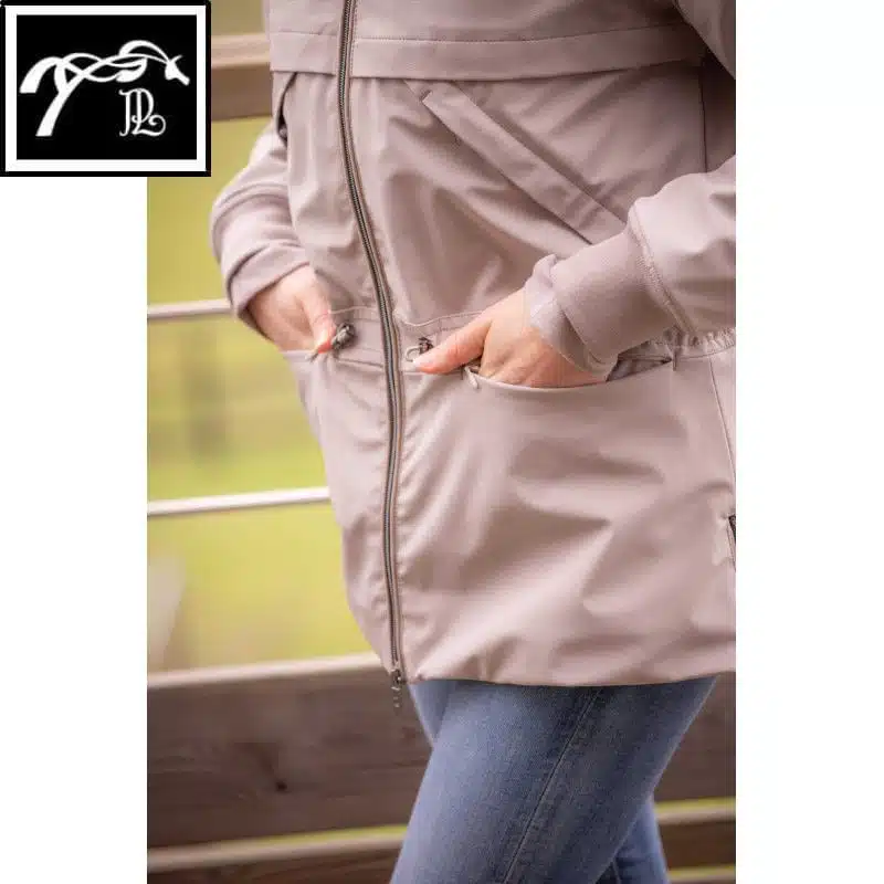 Parka Steppy longue taupe fausse fourrure PENELOPE COLLECTION LEPREVOST 978824 AW25 SELLERIE EQUINOXE SHOP