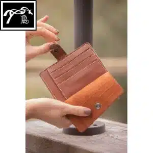 Porte Carte Cartoon cognac 936023 PENELOPE COLLECTION LEPREVOST AW25 SELLERIE EQUINOXE SHOP