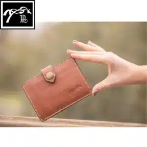 Porte Cartes Cartoon cognac 936023014 PENELOPE COLLECTION LEPREVOST AW25 SELLERIE EQUINOXE SHOP