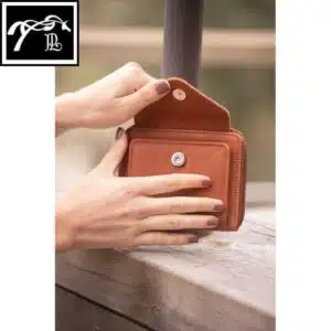 Porte Monnaie Clémence noir 936024002 PENELOPE COLLECTION LEPREVOST SELLERIE EQUINOXE SHOP