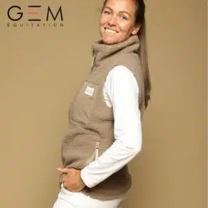 Veste d'équitation sans manches On GEM châtaigne AW25 Sellerie Equinoxe Shop Fuveau Veste d'équitation sans manches On GEM châtaigne AW25 Sellerie Equinoxe Shop Fuveau