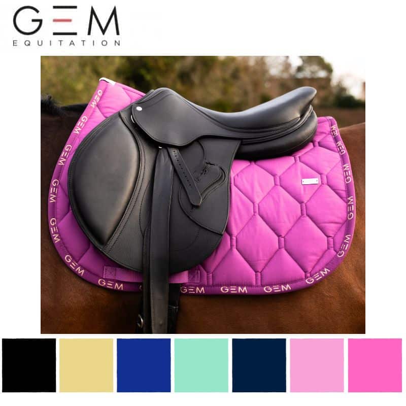 tapis d'équitation TEN SS26 GEM Sellerie Equinoxe Shop Fuveau
