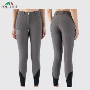 Pantalon ETIGREK grip genoux Femme Equiline EW025PN09177 Marsh Sellerie EQUINOXE SHOP Fuveau
