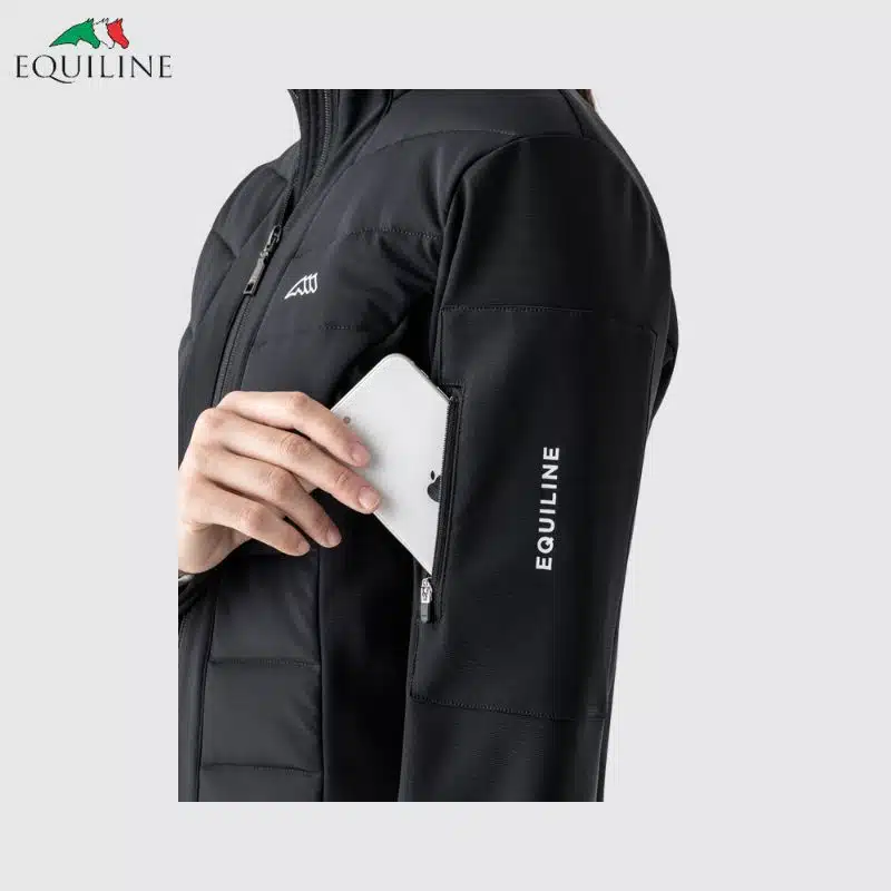 Veste hybride compatible air bag ENTREC Femme Equiline EW025PR09871 Sellerie EQUINOXE SHOP