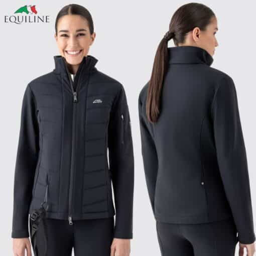 Veste équestre Softshell Horsewear Ireland - Femme, Noir, Taille M (Très Bon état)