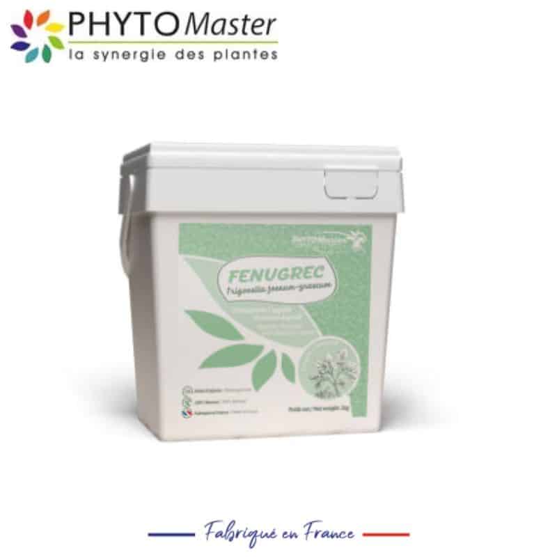 FENUGREC Prise de masse stimulation appétit cheval protéines PHYTO MASTER 151220101 SELLERIE EQUINOXE SHOP FUVEAU