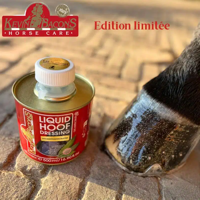 KEVIN BACON'S LIQUID HOOF DRESSING GLITTER RAH011.1P EDITION LIMITEE PAILLETEE Sellerie Equinoxe Shop Fuveau KEVIN BACON'S LIQUID HOOF DRESSING GLITTER RAH011.1P EDITION LIMITEE PAILLETEE Sellerie Equinoxe Shop Fuveau