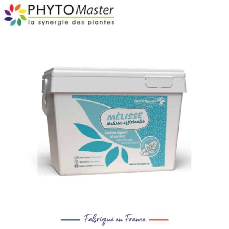 MELISSE PHYTO MASTER 011201701B réduit anxiété et spasmes digestifs du cheval SELLERIE EQUINOXE SHOP FUVEAU