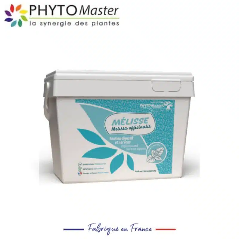 MELISSE PHYTO MASTER 011201701B réduit anxiété et spasmes digestifs du cheval SELLERIE EQUINOXE SHOP FUVEAU