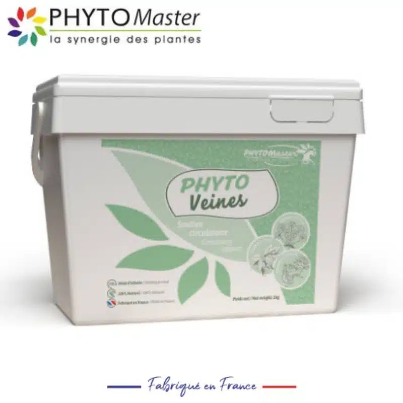 PHYTO VEINES soutien circulatoire des membres de votre cheval 151160201B PHYTO MASTER SELLERIE EQUINOXE SHOP FUVEAU