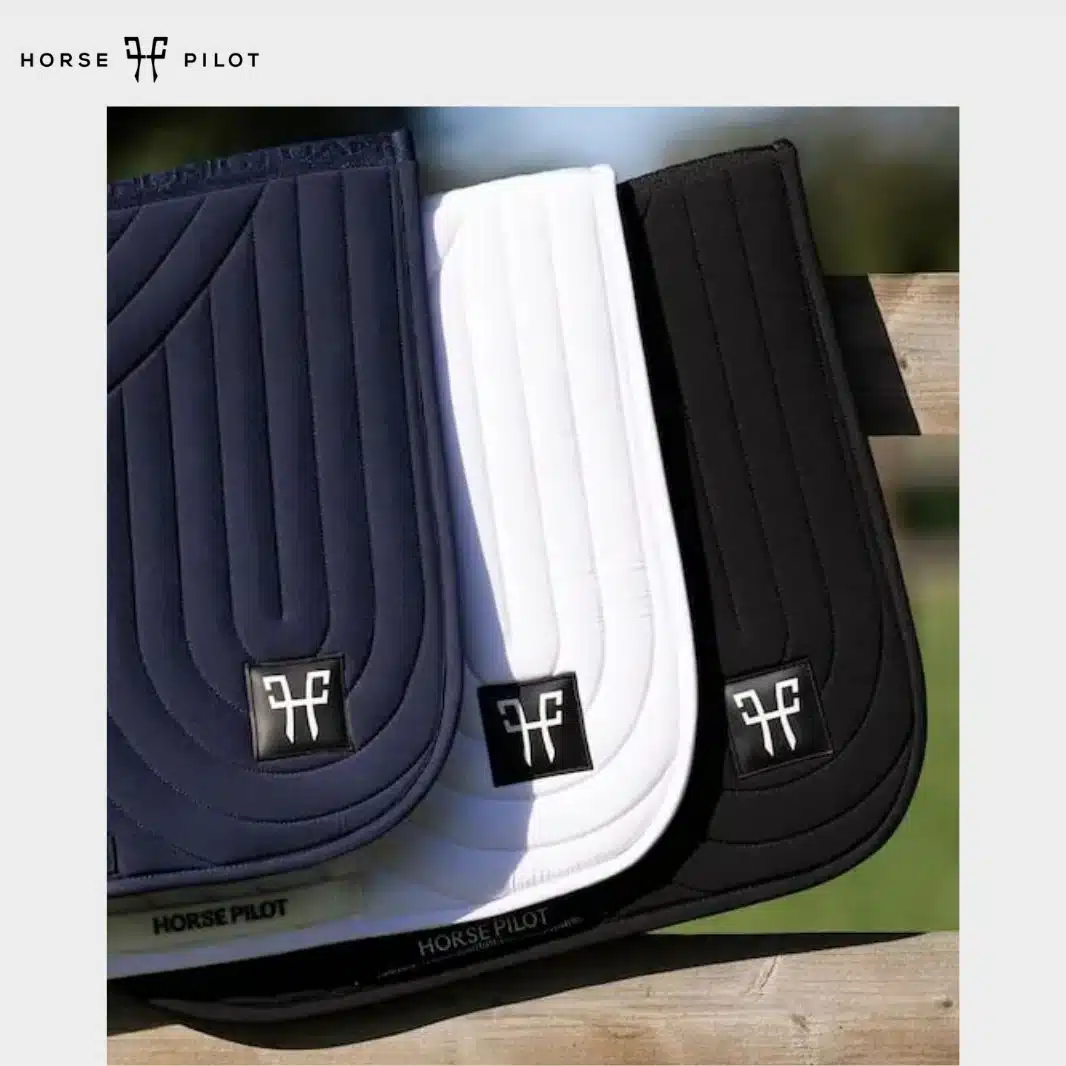 TAPIS DE SELLE EQUITATION MIXTE ERGONOMIQUE cheval Horse Pilot TAP025 Sellerie Equinoxe Shop Fuveau