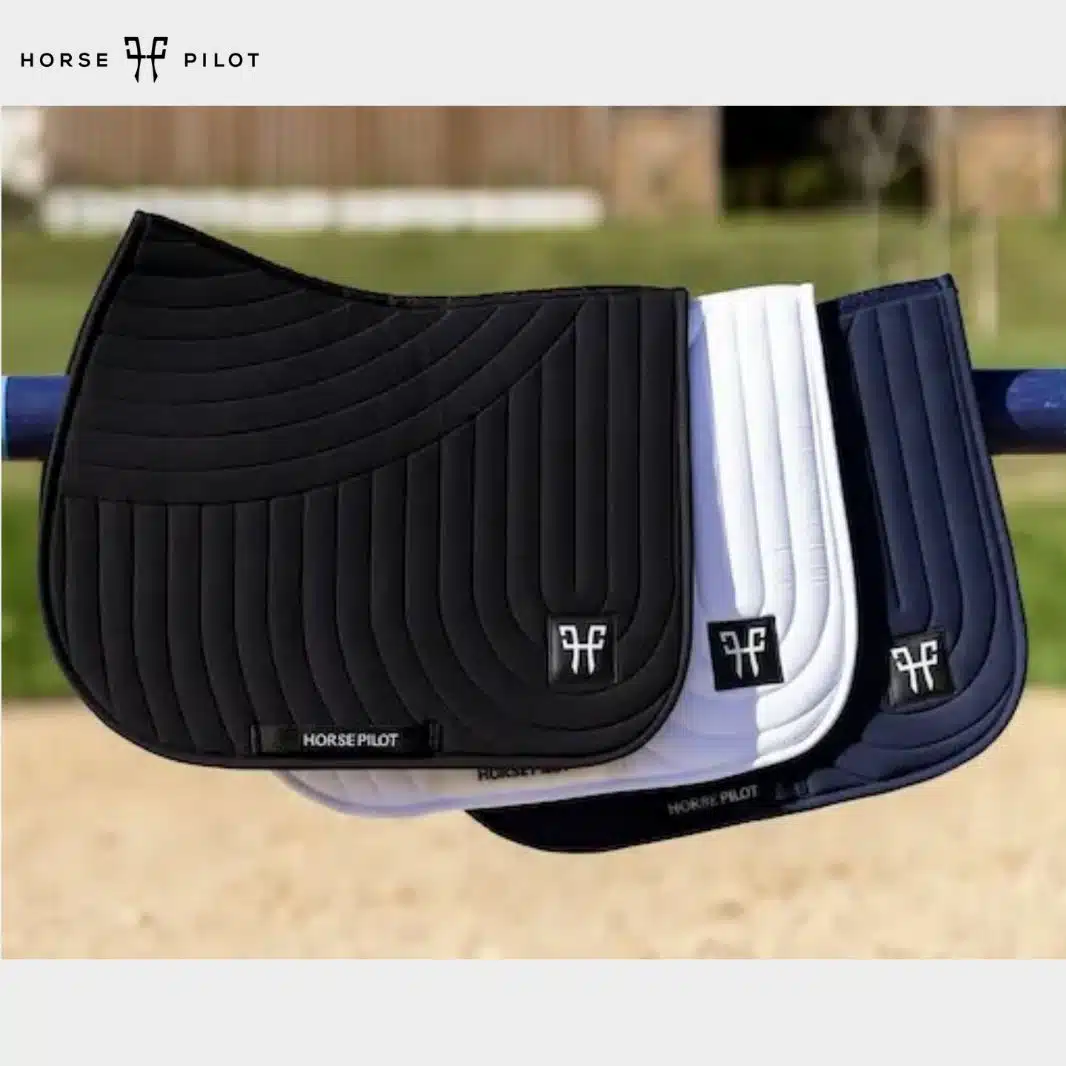 TAPIS DE SELLE EQUITATION MIXTE ERGONOMIQUE cheval Horse Pilot TAP025 Sellerie Equinoxe Shop