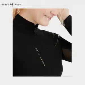 Tee shirt d'équitation à manches longues Suntech noir Horse Pilot SUN124 Sellerie Equinoxe Shop Tee shirt d'équitation à manches longues Suntech noir Horse Pilot SUN124 Sellerie Equinoxe Shop