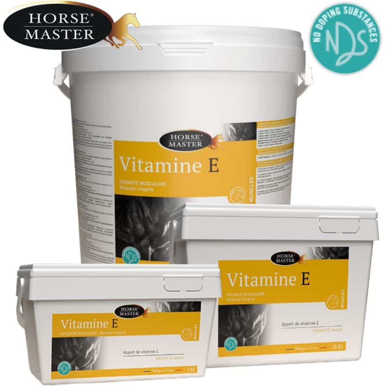 Vitamine E cheval Horse Master 55 000 UI pour cheval